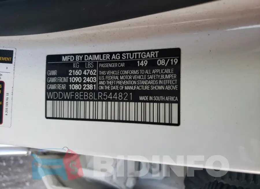 WDDWF8EB8LR544821 Photo# 12