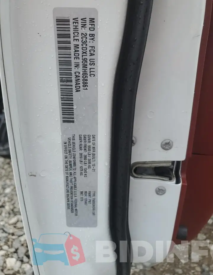 2C3CDXL95MH658861 Photo# 12