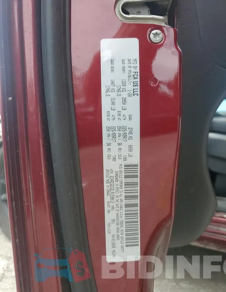 2C4RDGEG3LR159812 Photo# 13