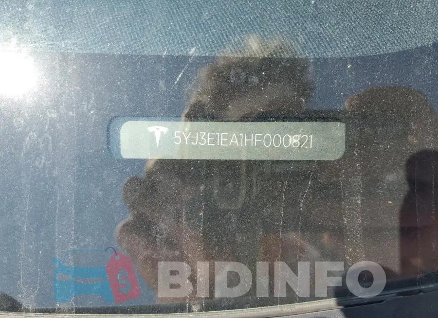 5YJ3E1EA1HF000821 Photo# 13
