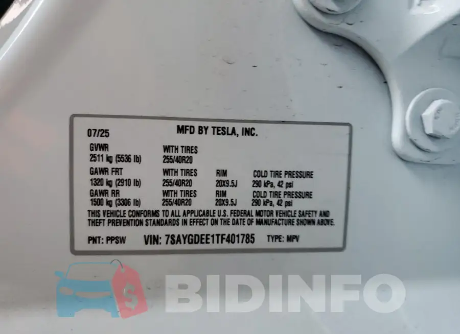 7SAYGDEE1TF401785 Photo# 12