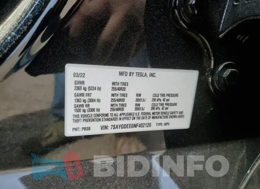 7SAYGDEE6NF402126 Photo# 12