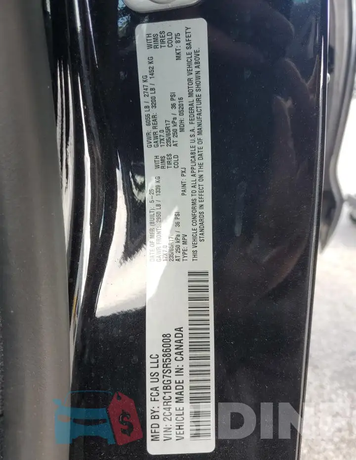 2C4RC1BG7SR586008 Photo# 13