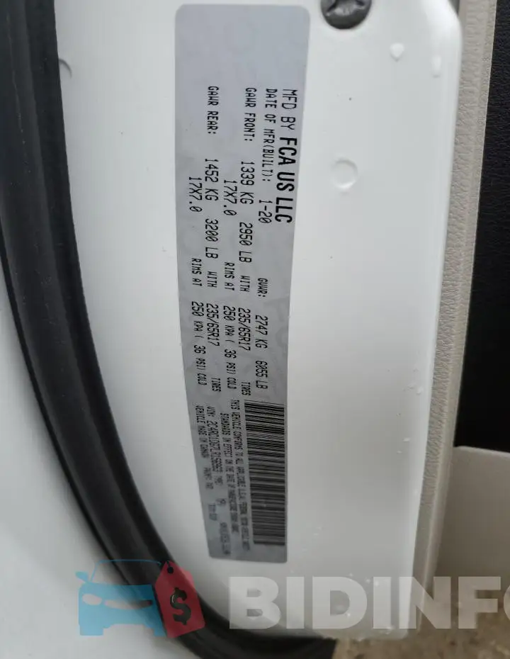2C4RC1DG7LR156963 Photo# 13