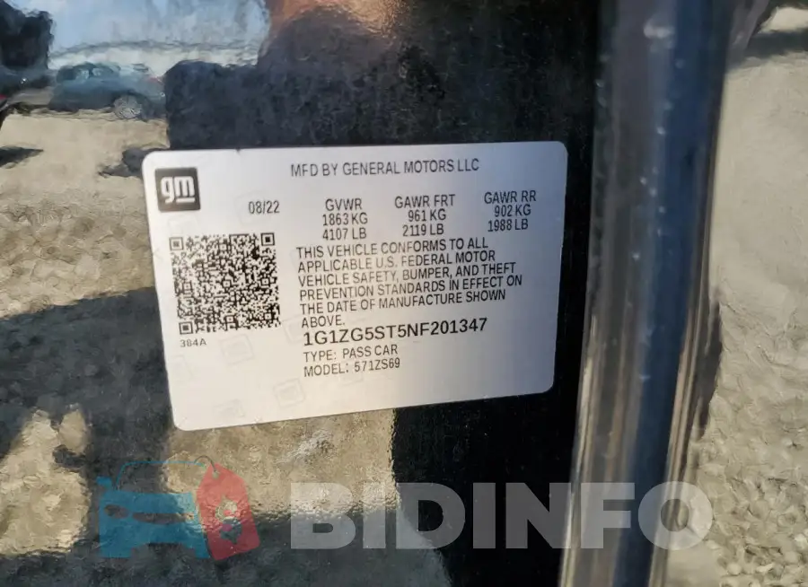 1G1ZG5ST5NF201347 Photo# 12