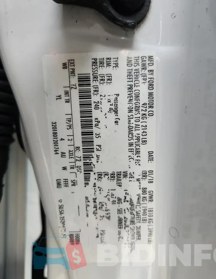 1FADP3K20JL251121 Photo# 12