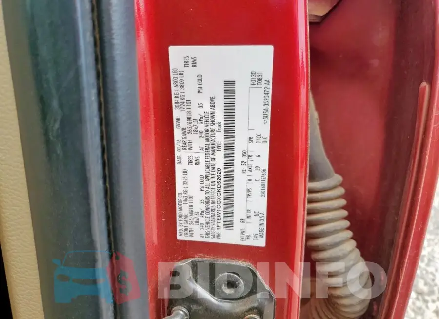 1FTEW1CGXGKD52620 Photo# 12