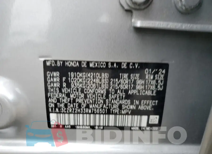 3CZRZ2H33RM756501 Photo# 13
