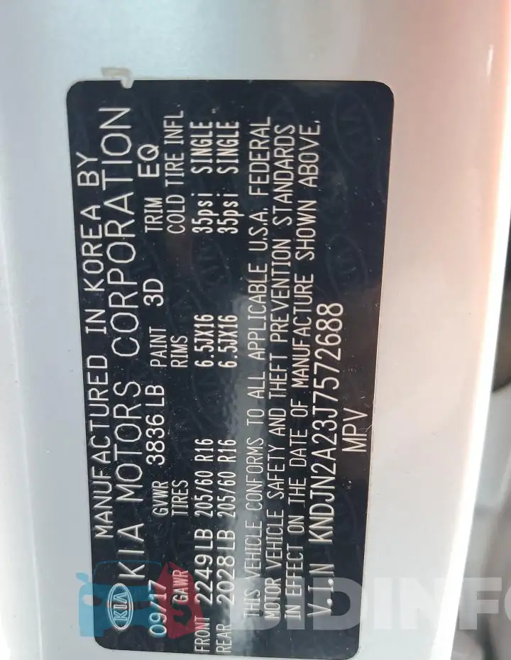 KNDJN2A23J7572688 Photo# 12