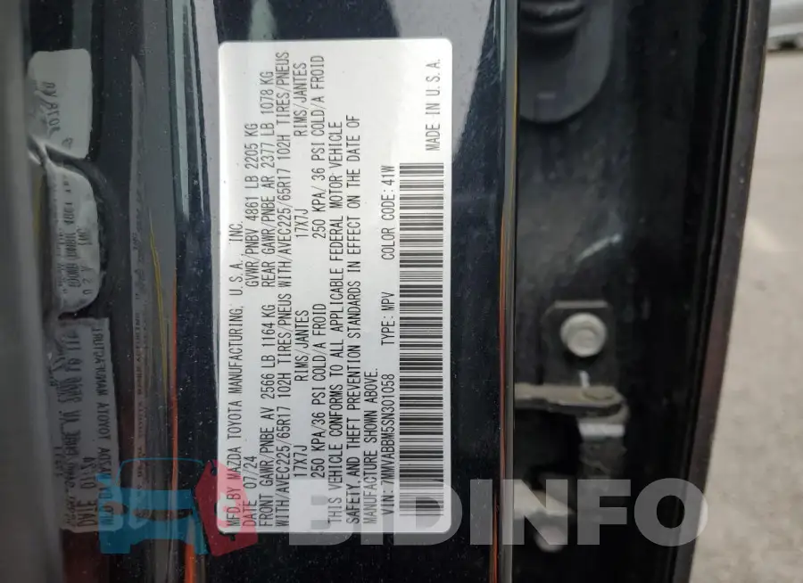7MMVABBM5SN301058 Photo# 12