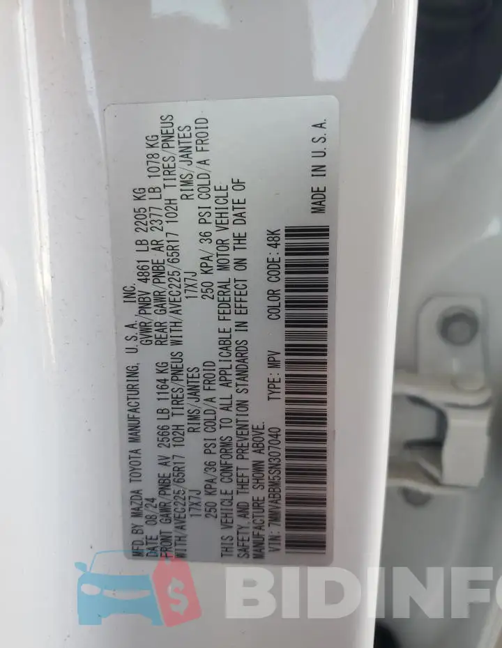 7MMVABBM5SN307040 Photo# 12