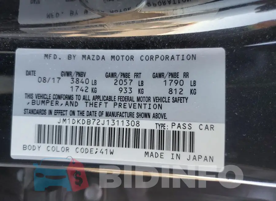 JM1DKDB72J1311308 Photo# 12