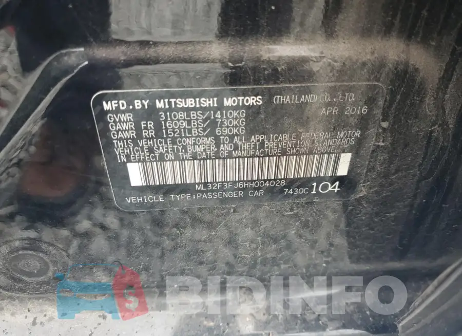 ML32F3FJ6HH004028 Photo# 12