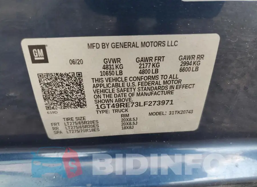 1GT49RE73LF273971 Photo# 12