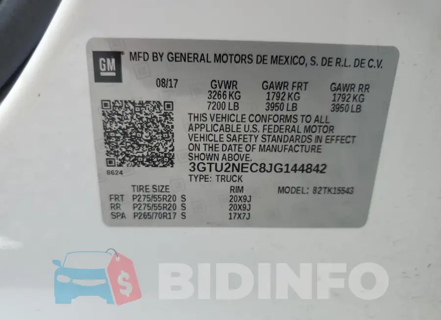 3GTU2NEC8JG144842 Photo# 12