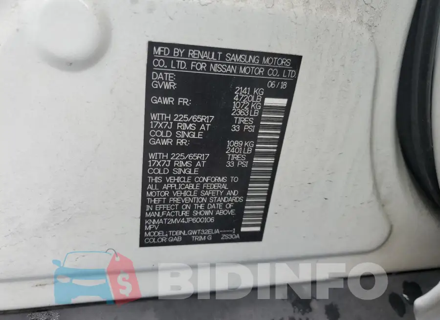 KNMAT2MV4JP600106 Photo# 13