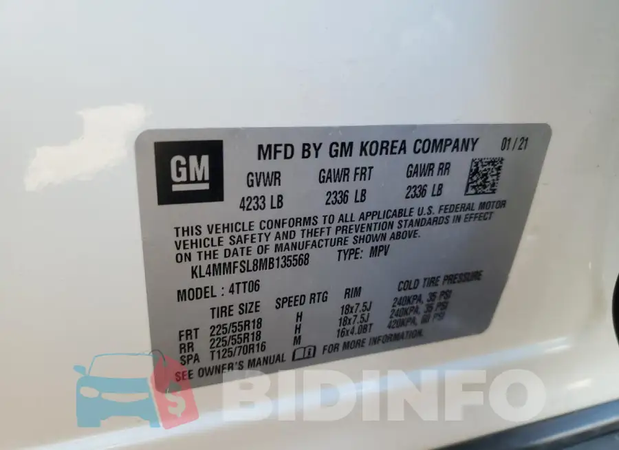 KL4MMFSL8MB135568 Photo# 13