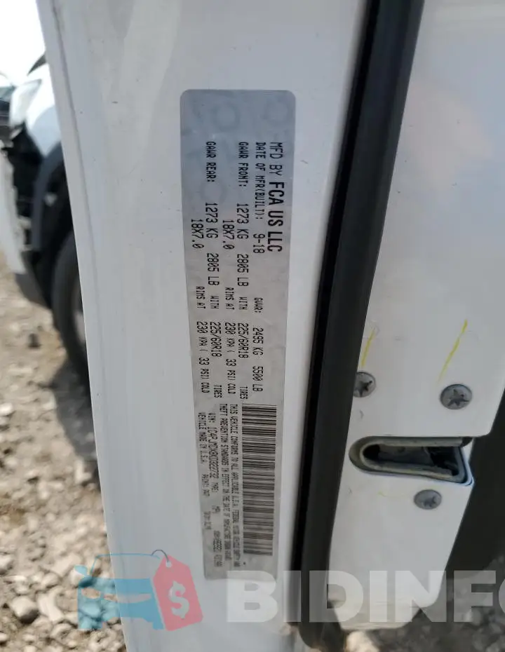 1C4PJMDX8KD322732 Photo# 12
