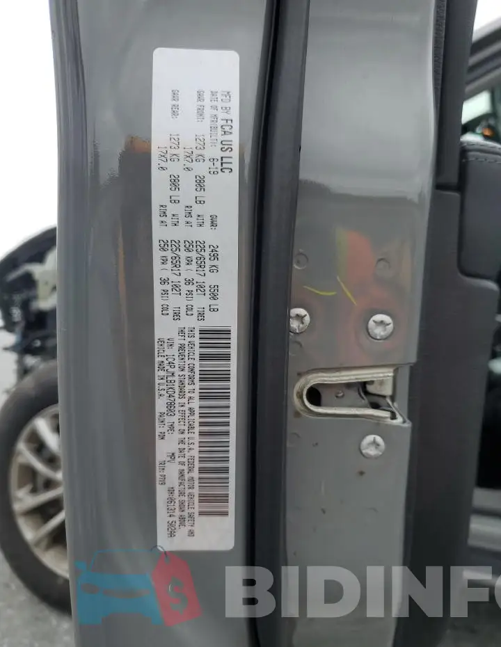 1C4PJMLB1KD478603 Photo# 14