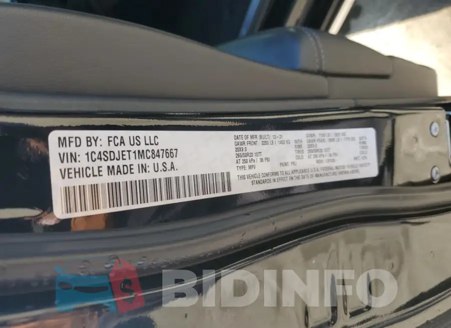 1C4SDJET1MC847667 Photo# 14