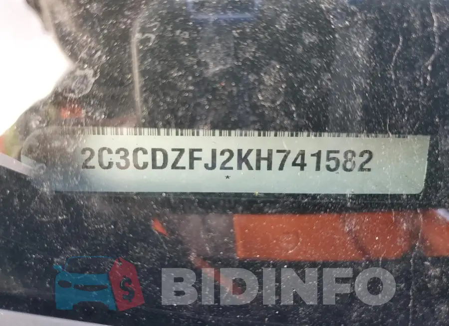 2C3CDZFJ2KH741582 Photo# 12
