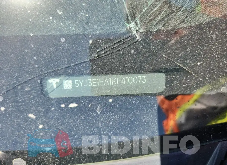 5YJ3E1EA1KF410073 Photo# 12