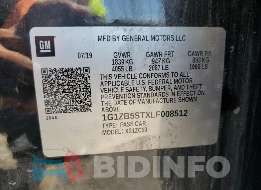 1G1ZB5STXLF008512 Photo# 12