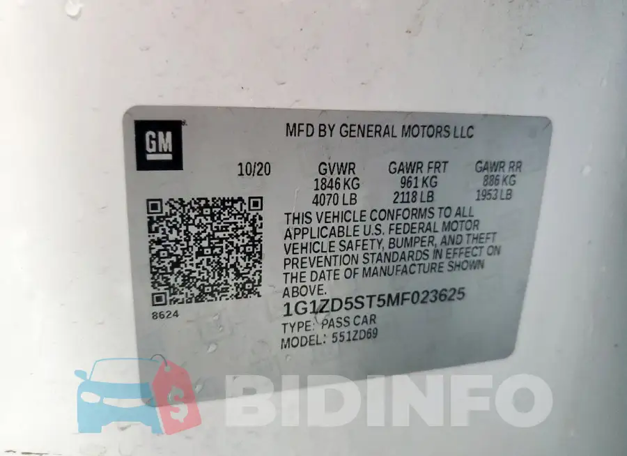 1G1ZD5ST5MF023625 Photo# 12