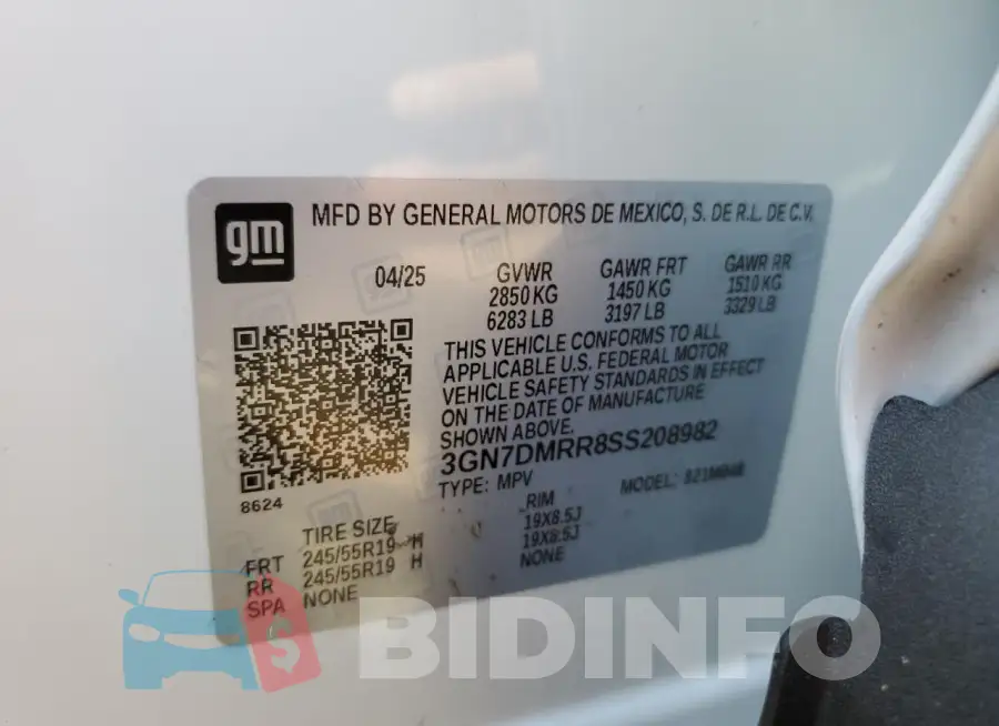 3GN7DMRR8SS208982 Photo# 14