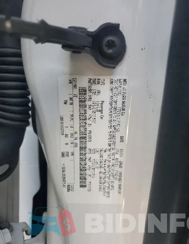 1FADP3E25GL228311 Photo# 12