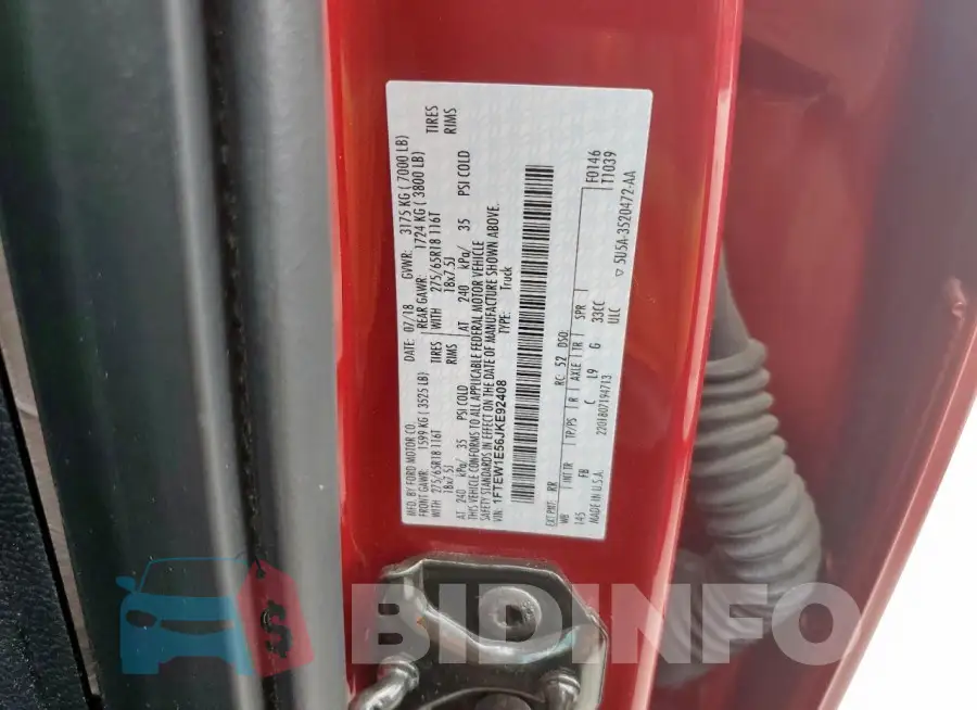 1FTEW1E56JKE92408 Photo# 13