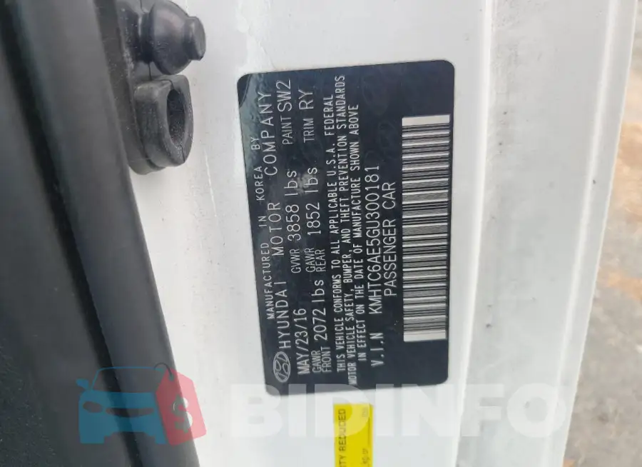KMHTC6AE5GU300181 Photo# 12