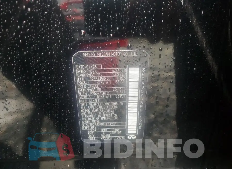 3PCAJ5KR8PF112051 Photo# 13