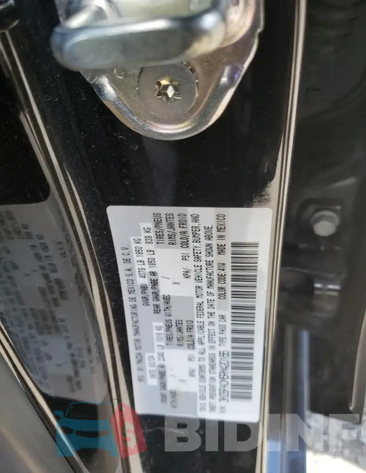 3MZBPACM6RM420166 Photo# 12