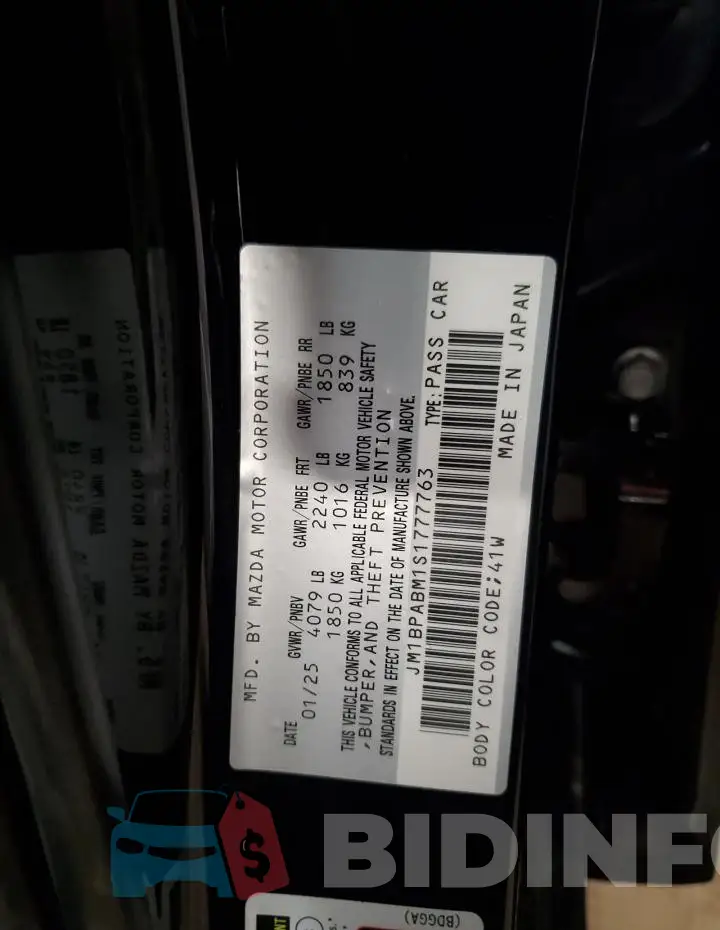 JM1BPABM1S1777763 Photo# 13