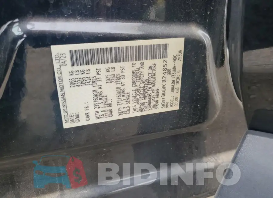 5N1BT3BA0PC824852 Photo# 14