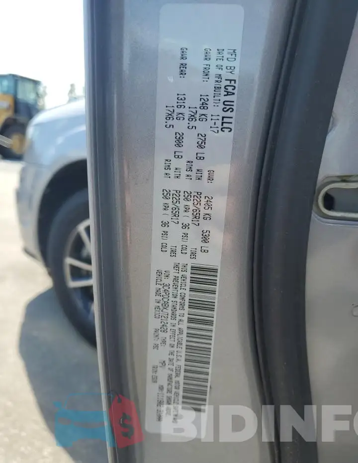 3C4PDCABXJT212428 Photo# 12