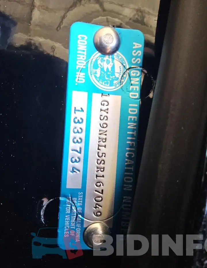 1GYS9NRL5SR167049 Photo# 13