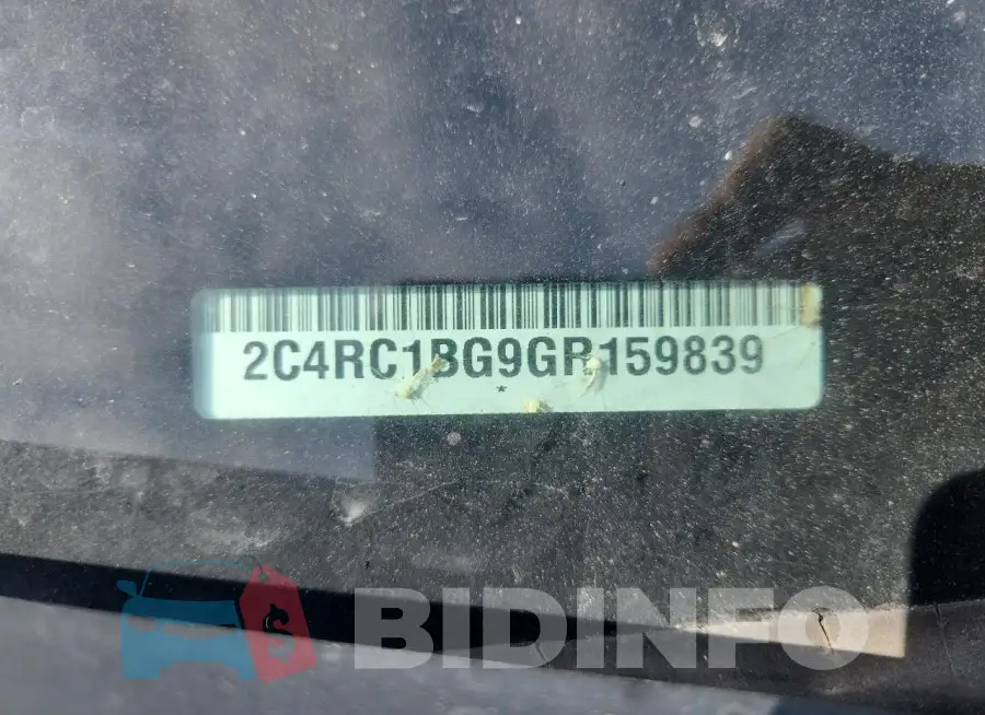 2C4RC1BG9GR159839 Photo# 13
