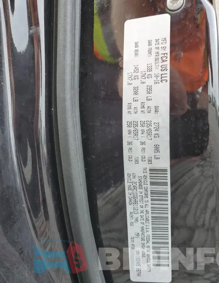 2C4RC1DG6HR611213 Photo# 13
