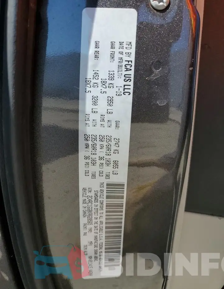 2C4RC1GG8KR628565 Photo# 13