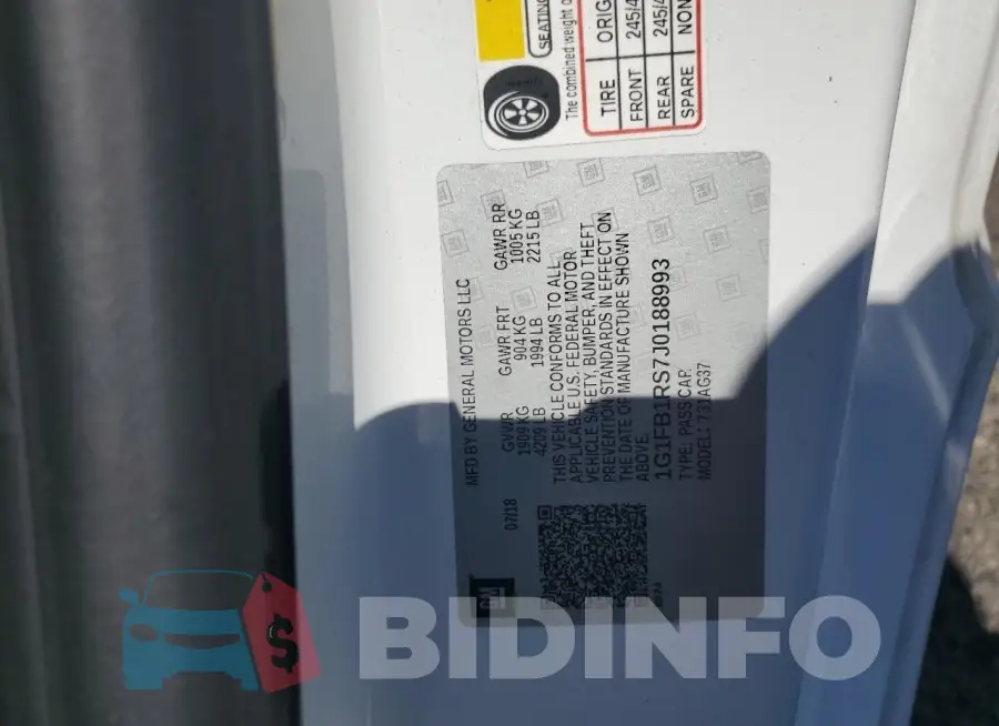 1G1FB1RS7J0188993 Photo# 12