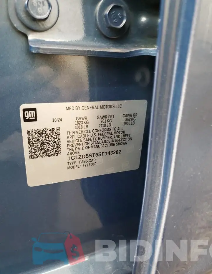 1G1ZD5ST6SF143382 Photo# 12