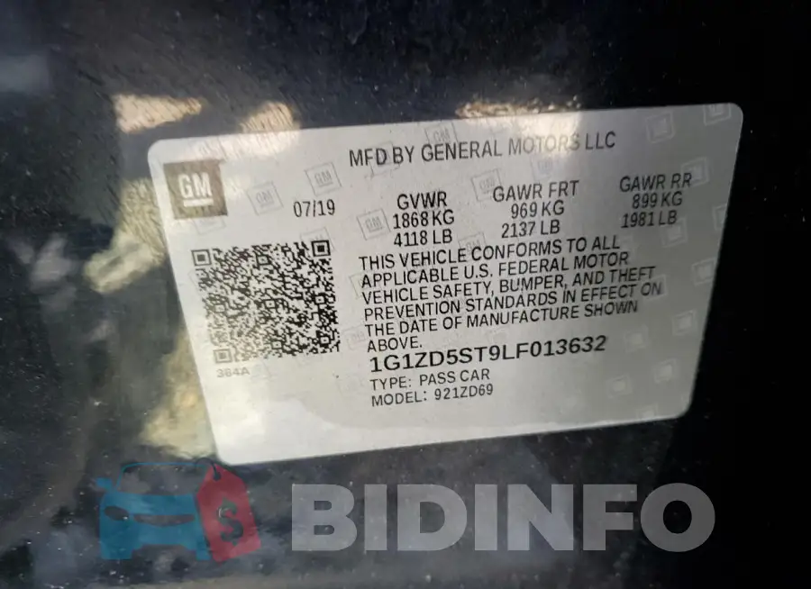 1G1ZD5ST9LF013632 Photo# 12