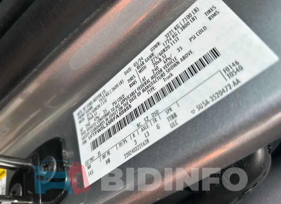 1FTFW5L55RFA55955 Photo# 10