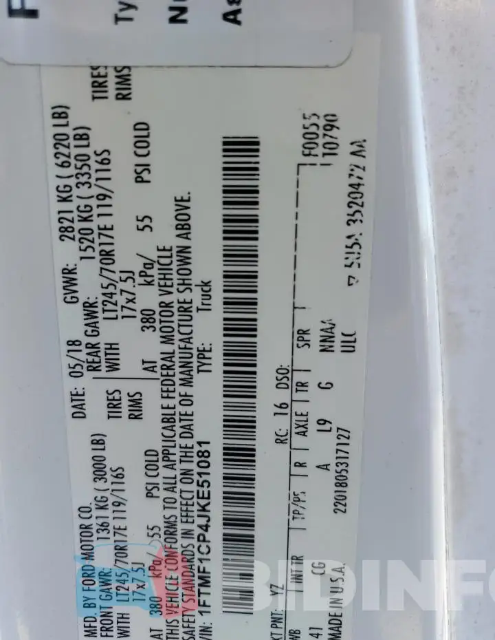 1FTMF1CP4JKE51081 Photo# 12