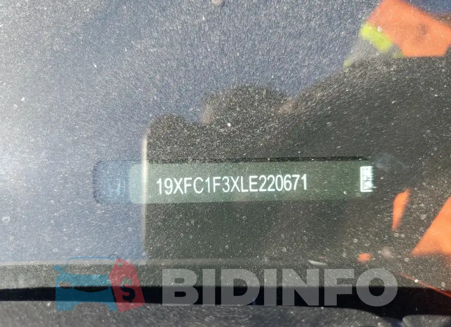 19XFC1F3XLE220671 Photo# 12