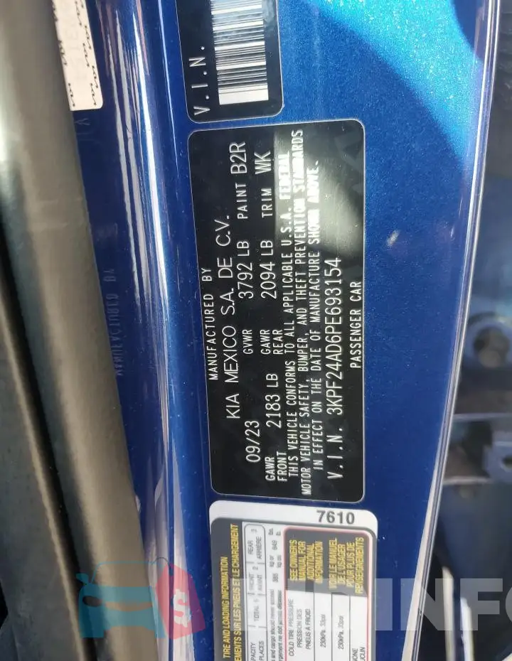 3KPF24AD6PE693154 Photo# 12