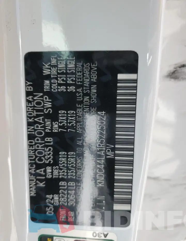 KNDC44LA1R5225024 Photo# 14