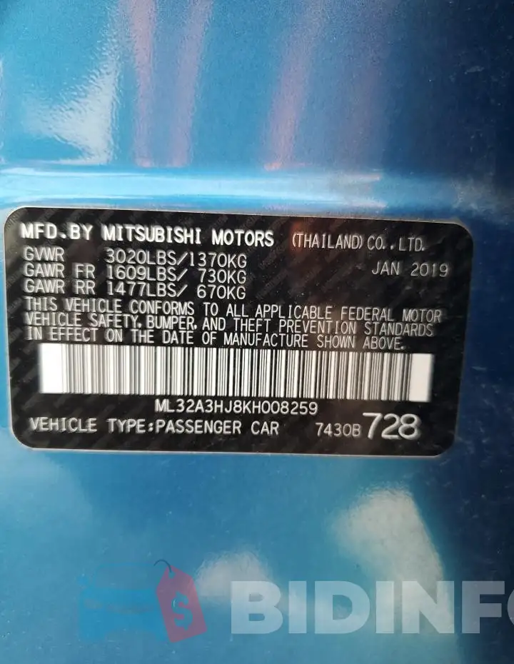 ML32A3HJ8KH008259 Photo# 12